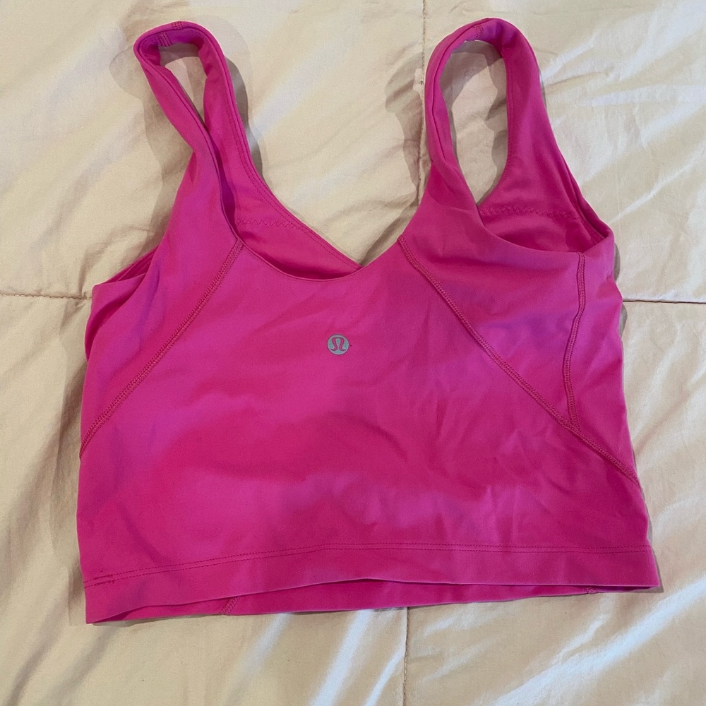 lululemon align tank in sonic pink! 💓